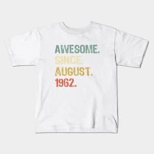 Born in august 1962 Kids T-Shirt